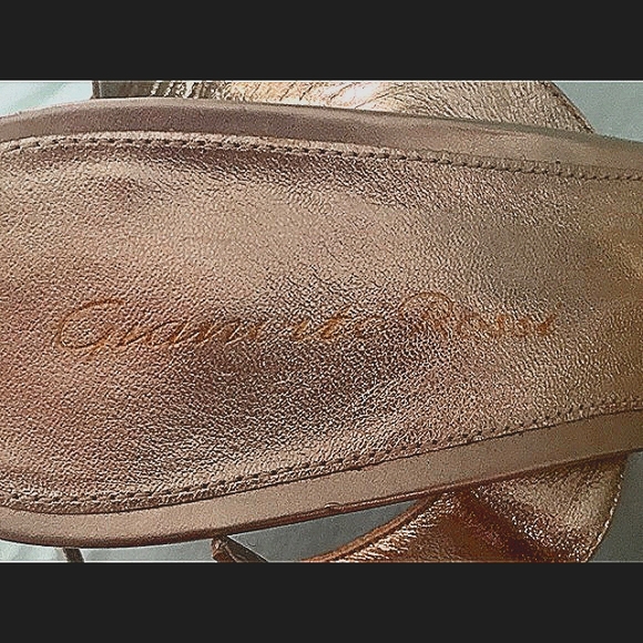 Gianvito Rossi metallic sandal heels - Picture 7 of 8